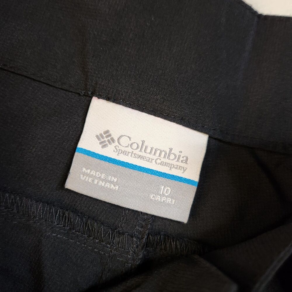 Columbia Silver Ridge Utility Capri Pants Women’s 10 Black NWT - Picture 10 of 11